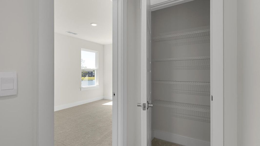 Spacious, unfurnished interior of a new home in Sidbury Station, Castle Hayne (Image 37).