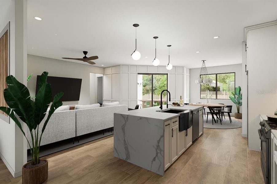 Furnished interior view inside a new home in , Palm Bay (Image 4).