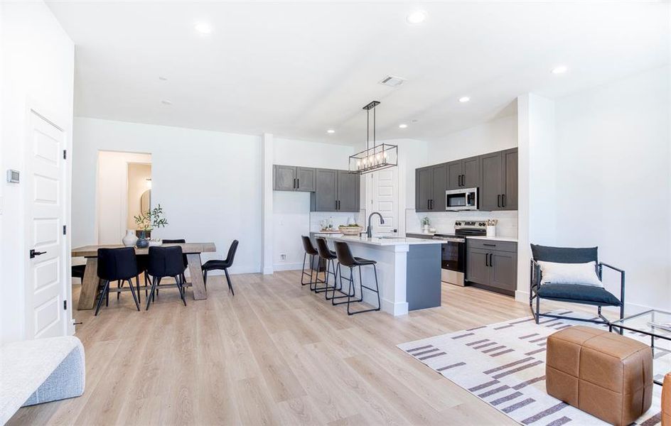 Furnished interior view inside a new home in , Rowlett (Image 22). Furnished interior view inside a new home in , Rowlett (Image 22).