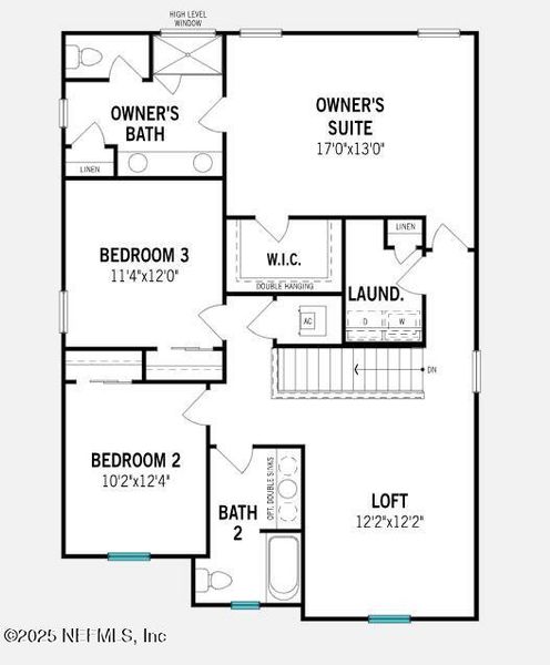 2D floor plan layout of this home in RiverTown - Forest, St. Johns, FL (Image 4). 2D floor plan layout of this home in RiverTown - Forest, St. Johns, FL (Image 4).