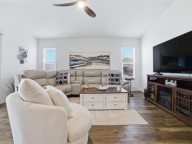 Furnished interior view inside a new home in , The Villages (Image 8).