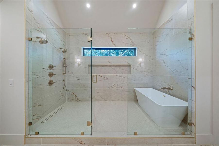 Furnished interior view inside a new home in , Atlanta (Image 8).