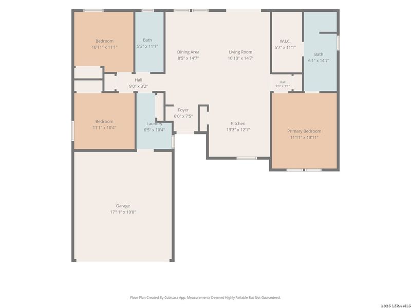 2D floor plan layout of this home in , Kerrville, TX (Image 5).
