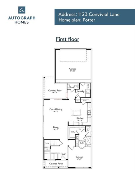 2D floor plan layout of this home in Indigo, Richmond, TX (Image 3). 2D floor plan layout of this home in Indigo, Richmond, TX (Image 3).