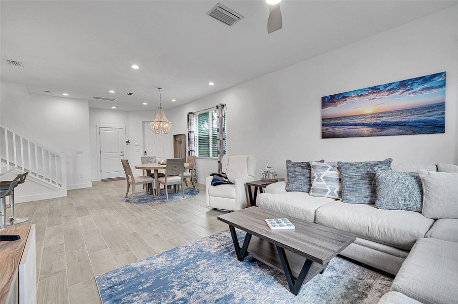 Furnished interior view inside a new home in , Deerfield Beach (Image 18).