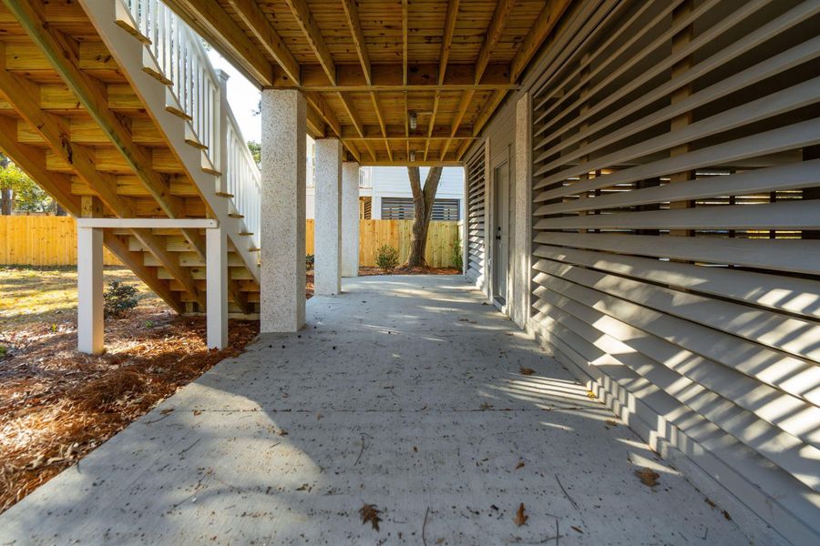 In-progress construction of a new home in , Mount Pleasant, SC (Image 59).