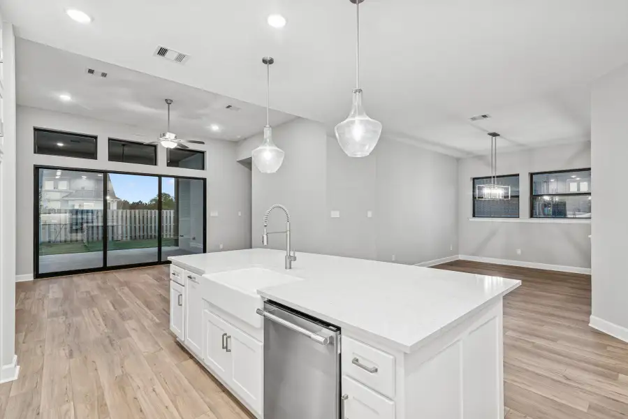 Furnished interior view inside a new home in , Todd Mission (Image 10). Furnished interior view inside a new home in , Todd Mission (Image 10).