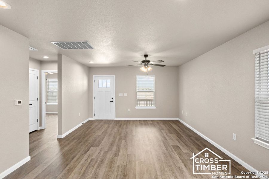 Spacious, unfurnished interior of a new home in , Von Ormy (Image 25). Spacious, unfurnished interior of a new home in , Von Ormy (Image 25).