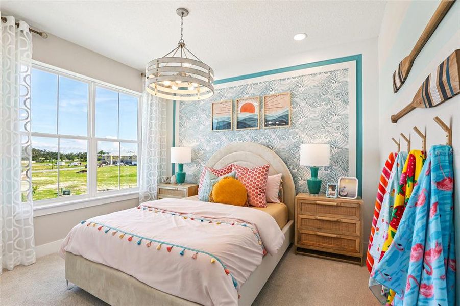 Furnished interior view inside a new home in , San Antonio (Image 30).