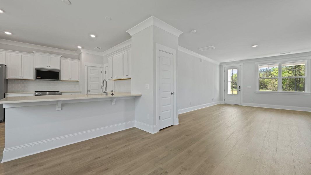 Furnished interior view inside a new home in Sheep Island, Summerville (Image 13).