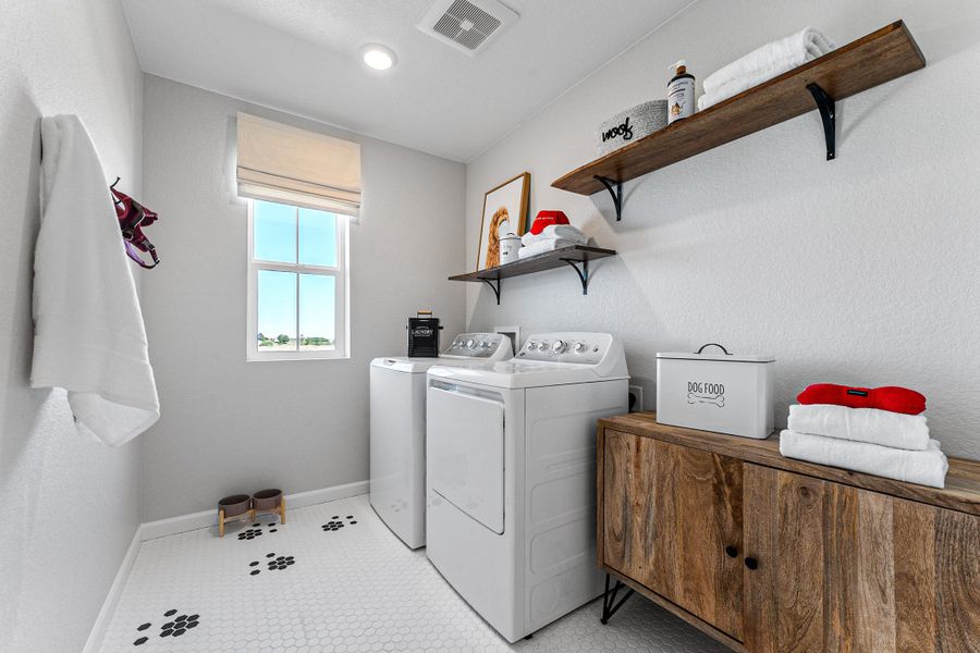 Representative furnished interior of a home built from the Fairmount | A Multi-Gen Home by Taylor Morrison in Macanta City Collection, Castle Rock (Image 46).