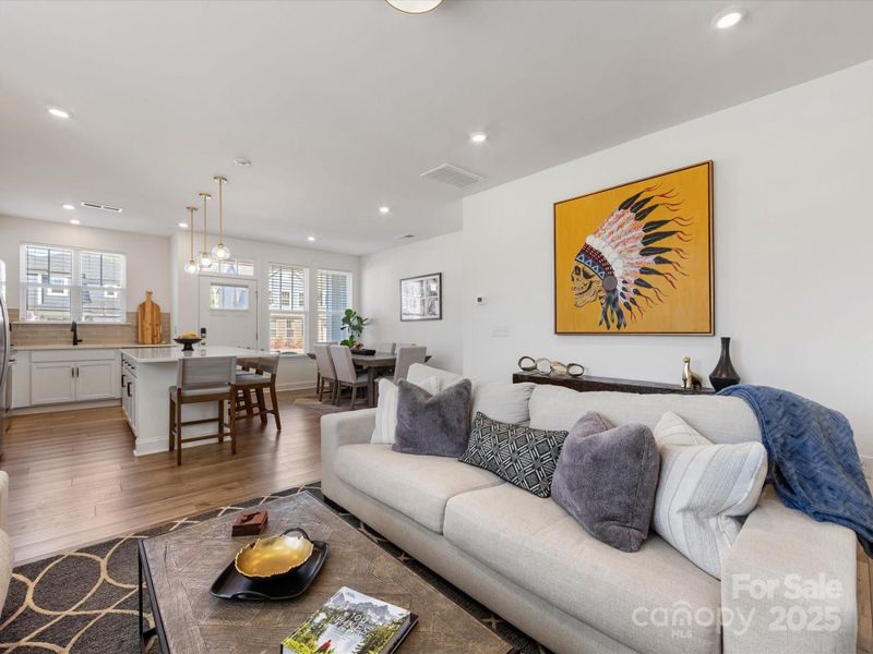 Furnished interior view inside a new home in Smith Farm, Belmont (Image 35).