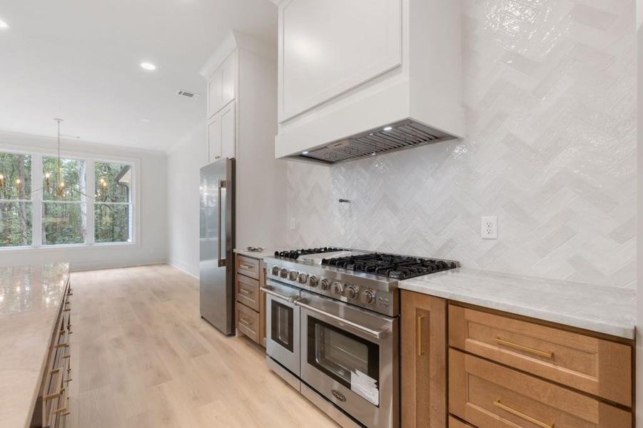 Furnished interior view inside a new home in , Canton (Image 31).