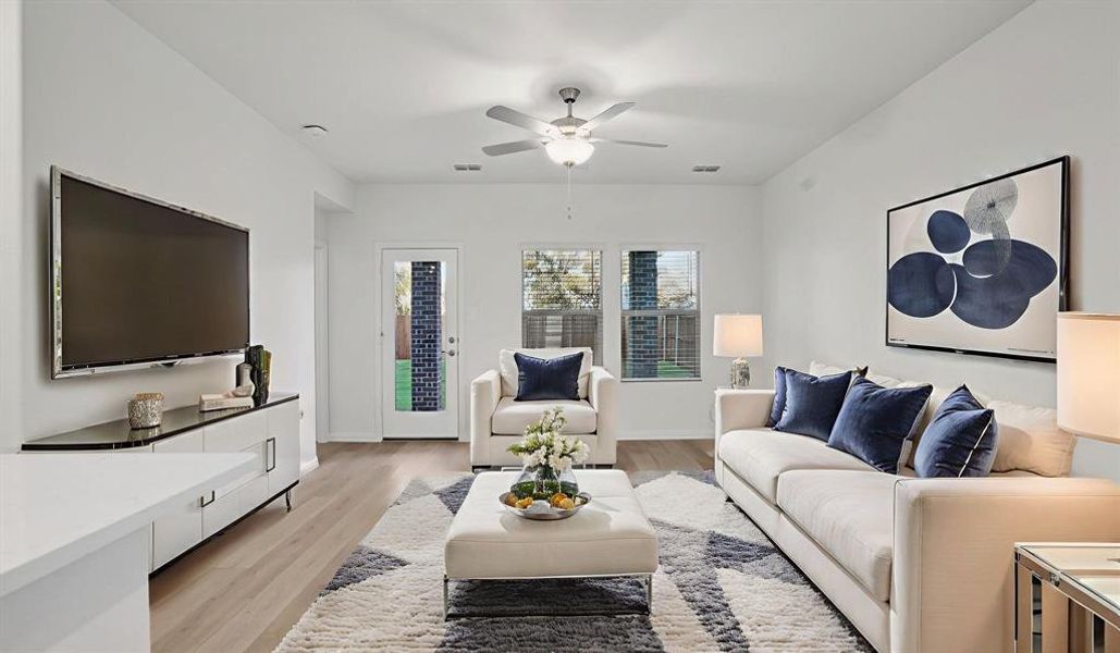 Photo is not of the actual home, but is an inspirational photo of builder’s model home and may depict options, furnishings, and/or decorator features that are not included.