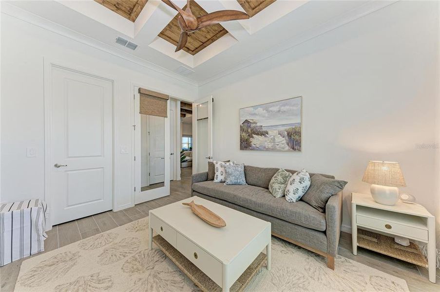 Furnished interior view inside a new home in , Venice (Image 30).