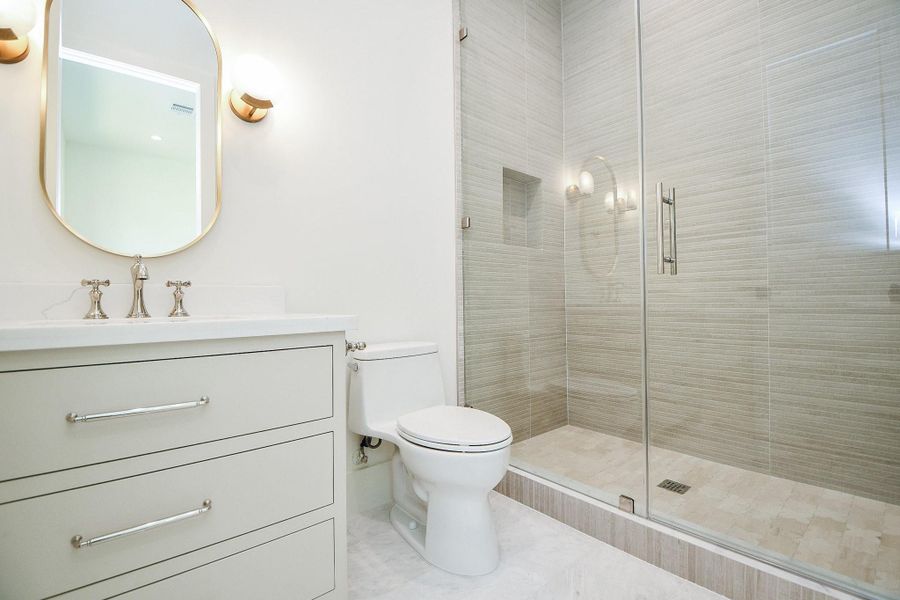 Furnished interior view inside a new home in , Houston (Image 28).