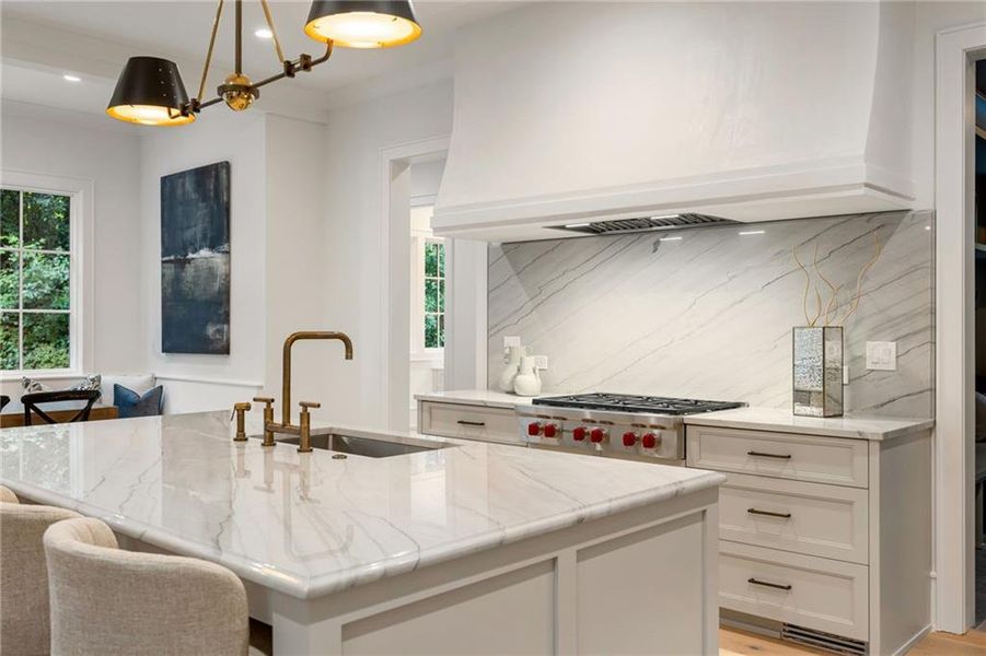 Furnished interior view inside a new home in , Atlanta (Image 14).