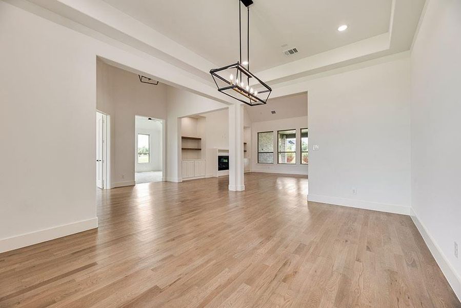 Spacious, unfurnished interior of a new home in King's Crossing - Phase 3, Parker (Image 28).