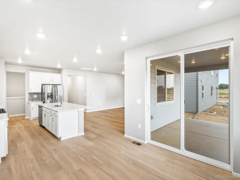 Spacious, unfurnished interior of a new home in Poudre Heights: The Alpine Collection, Windsor (Image 15).