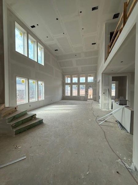 In-progress construction of a new home in Tompkins Reserve, Katy, TX (Image 9). In-progress construction of a new home in Tompkins Reserve, Katy, TX (Image 9).