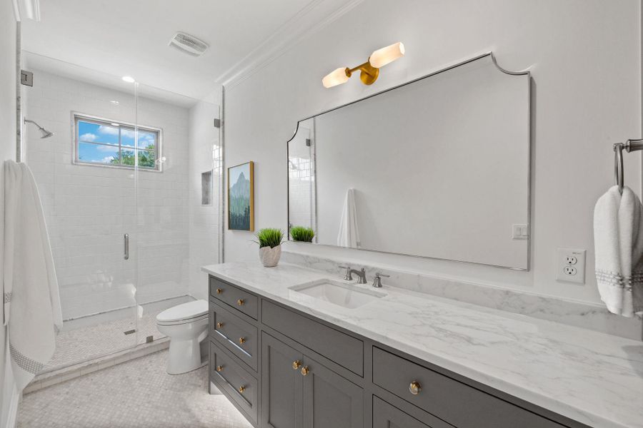 Furnished interior view inside a new home in , Austin (Image 10).