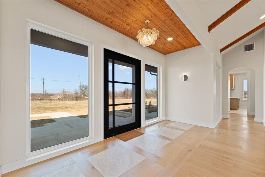 Spacious, unfurnished interior of a new home in , Godley (Image 30).