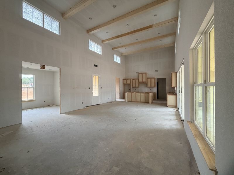 In-progress construction of a new home in Monarch Manor, Poolville, TX (Image 18).