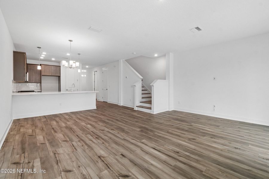 Spacious, unfurnished interior of a new home in Westerly Park at Wildlight – Overlook Collection, Yulee (Image 22).