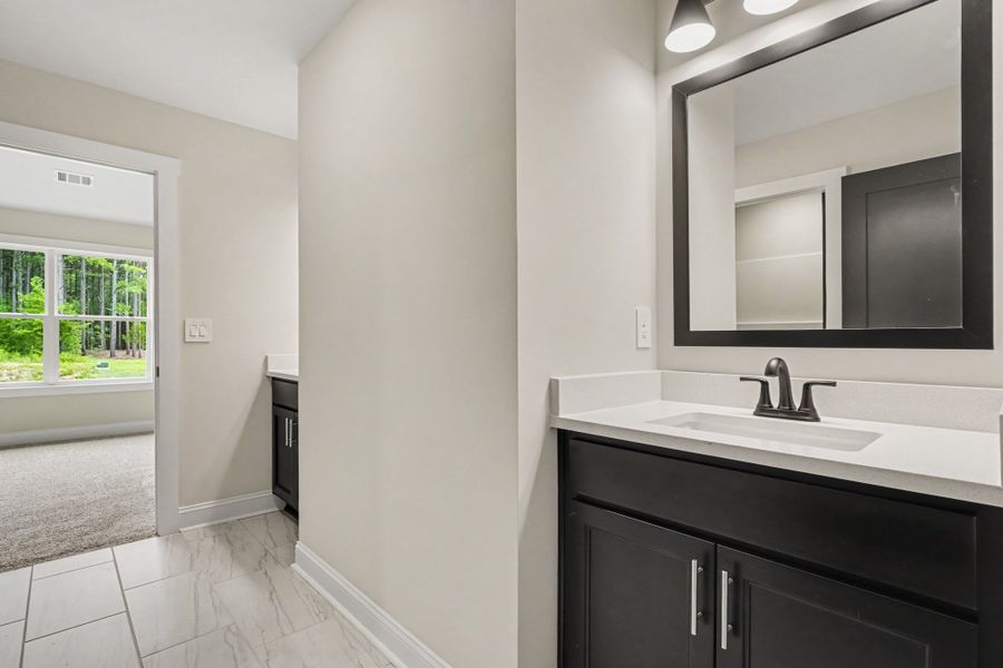 Furnished interior view inside a new home in Flint Farms, Concord (Image 17).