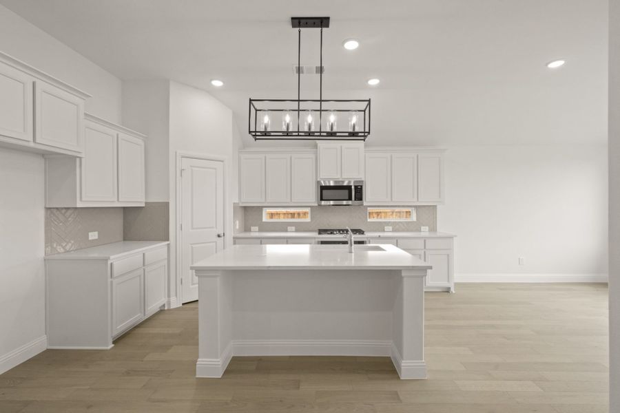 Furnished interior view inside a new home in Timberbrook, Justin (Image 6).