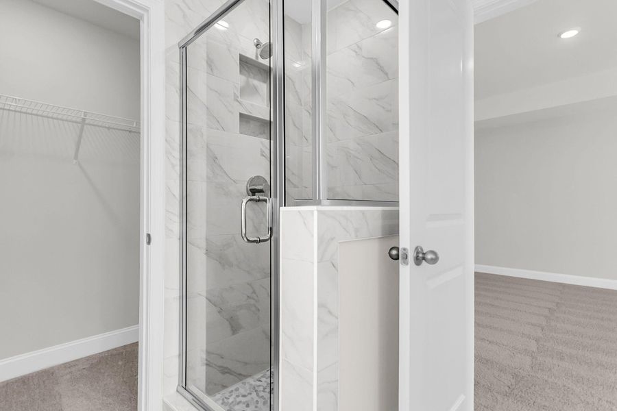 Furnished interior view inside a new home in Sweetgrass Station, Summerville (Image 6).