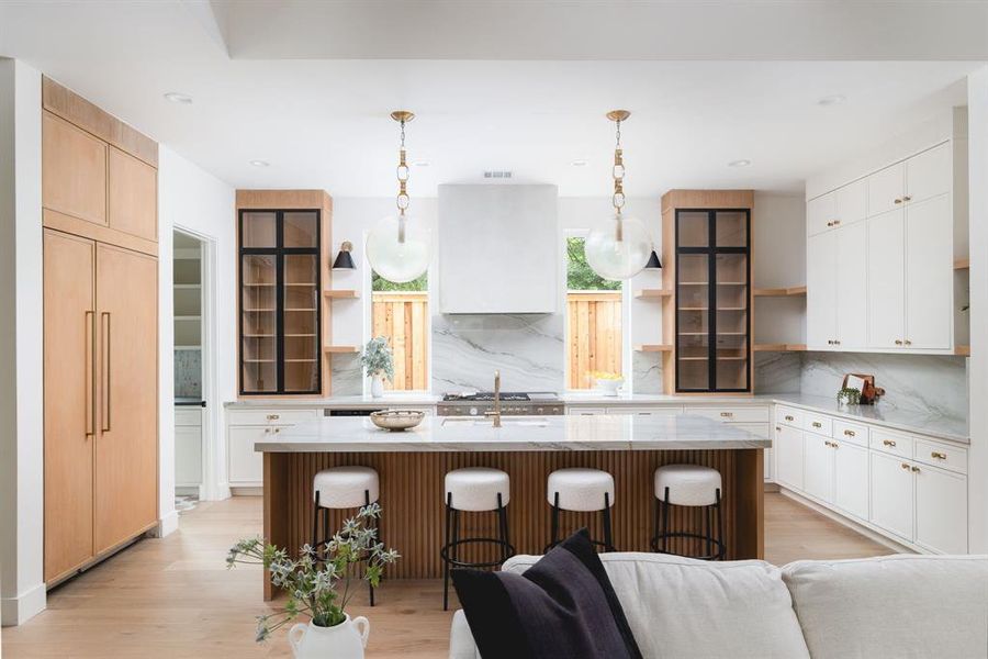 Furnished interior view inside a new home in , Dallas (Image 7).