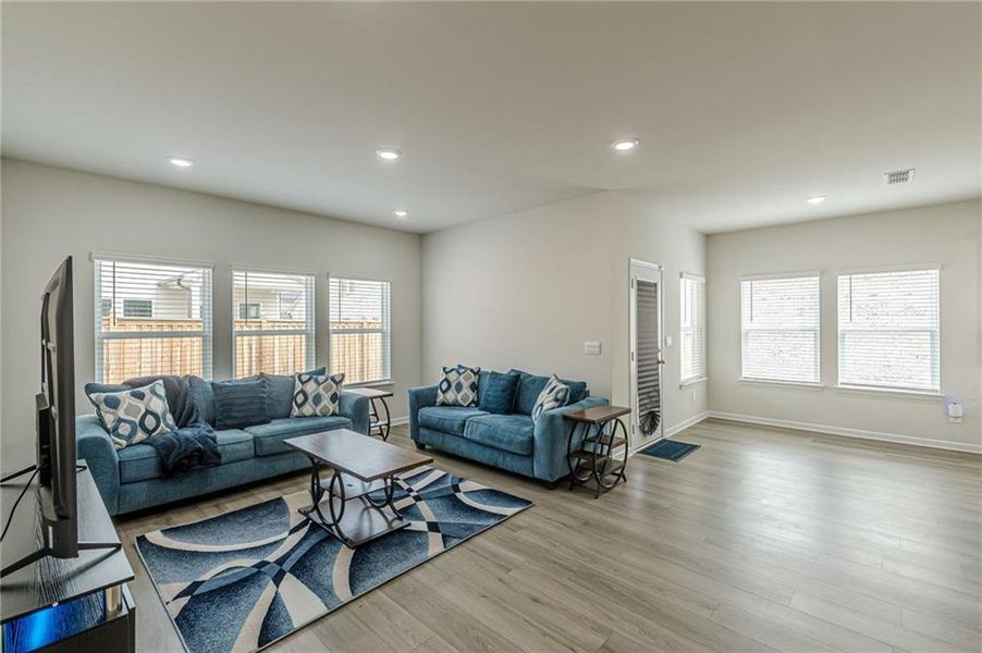 Furnished interior view inside a new home in , Fairburn (Image 14).