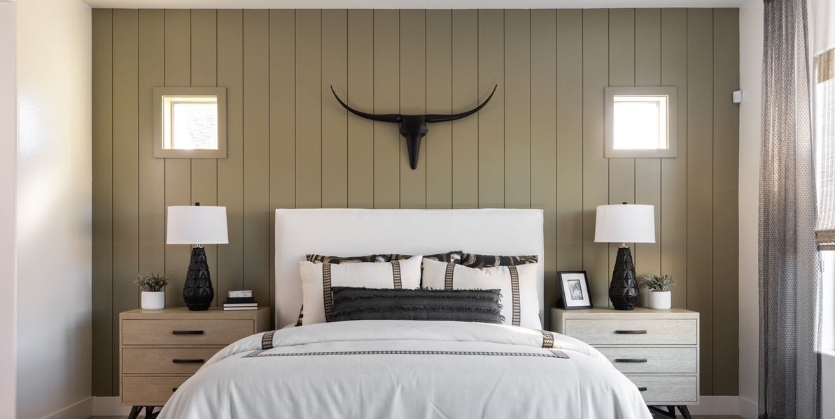 Furnished interior view inside a new home in Horizon at The Dells, Prescott (Image 17). Furnished interior view inside a new home in Horizon at The Dells, Prescott (Image 17).