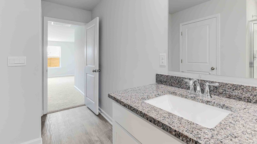 Furnished interior view inside a new home in Halls Landing, Bolivia (Image 10).