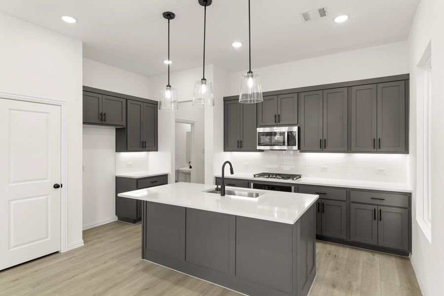 Kitchen featuring the Minimalist Collection Kitchen featuring the Minimalist Collection