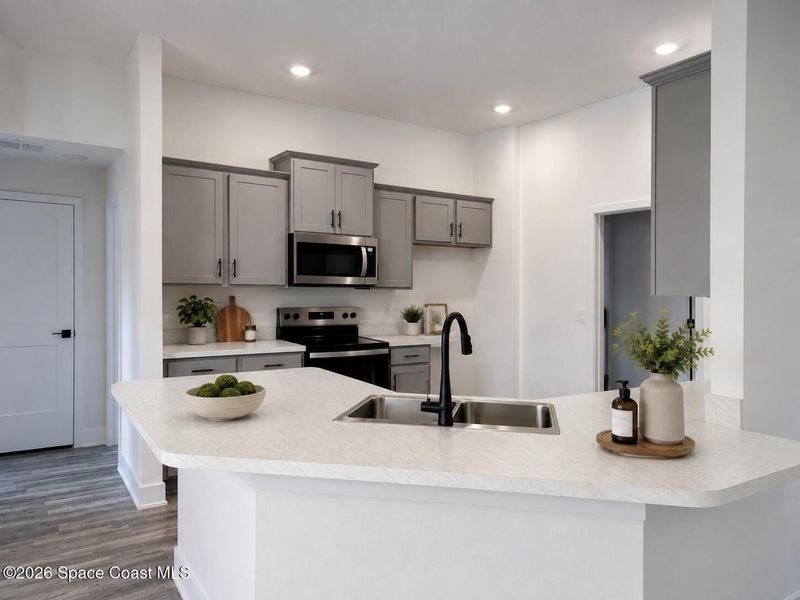 Furnished interior view inside a new home in Palm Bay, Palm Bay (Image 8).