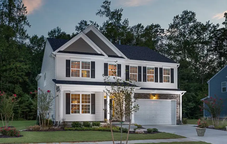 Front exterior of a home in the Terrapin community, located in Leland, NC (Image 16).