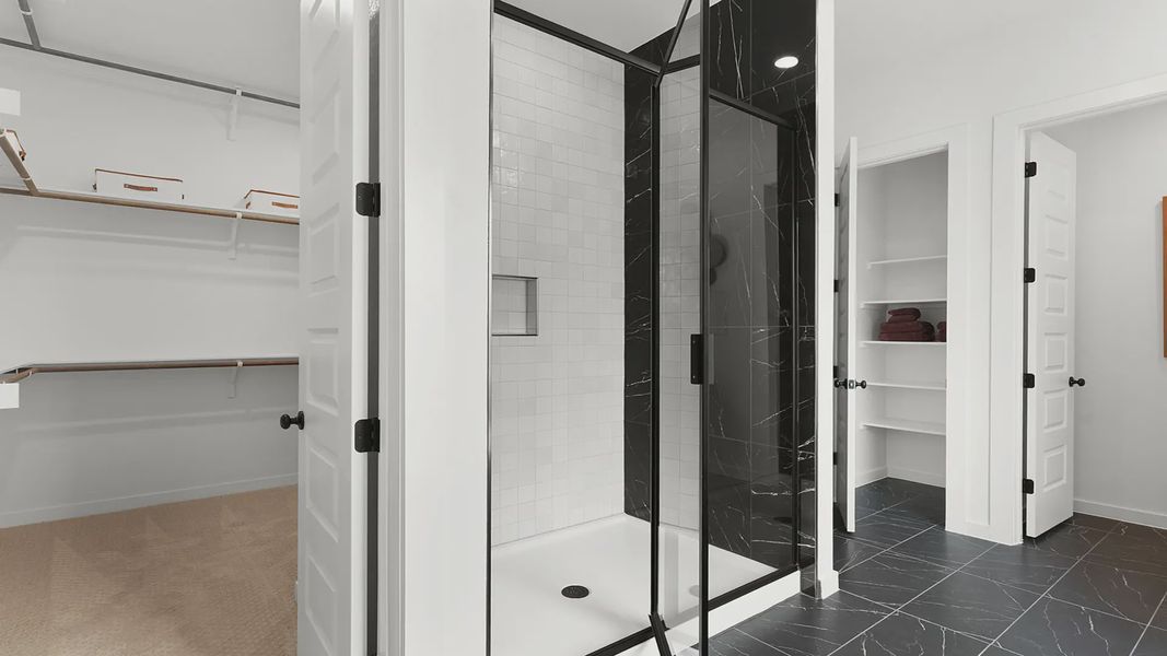 Representative furnished interior of a home built from the Madison by Chesmar Homes in Nolina, Georgetown (Image 24).
