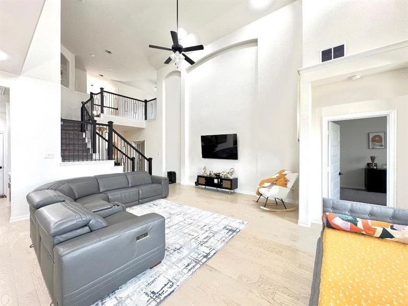 Furnished interior view inside a new home in , Little Elm (Image 12). Furnished interior view inside a new home in , Little Elm (Image 12).