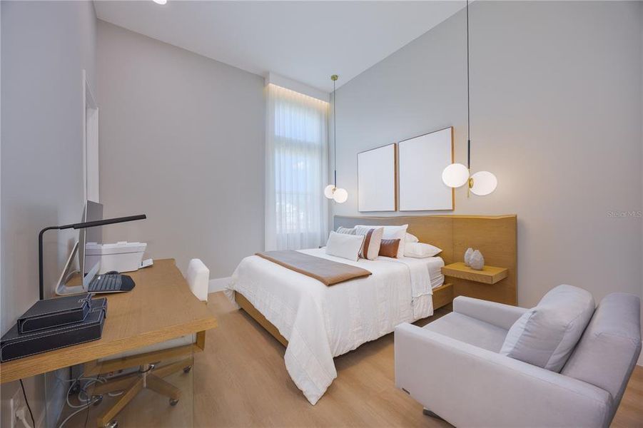 Furnished interior view inside a new home in Avalon Ridge, Winter Garden (Image 16).