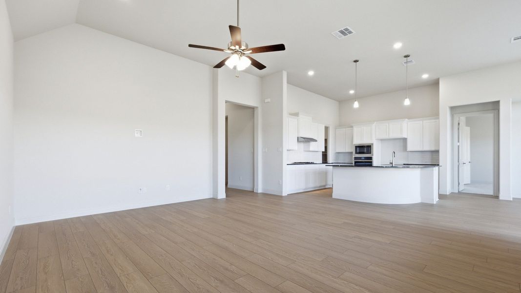 Representative furnished interior of a home built from the Tulane by DRB Homes in Green Meadows Classic, Celina (Image 14).