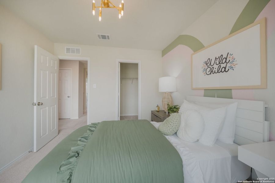 Furnished interior view inside a new home in Cinco Lakes, San Antonio (Image 9). Furnished interior view inside a new home in Cinco Lakes, San Antonio (Image 9).