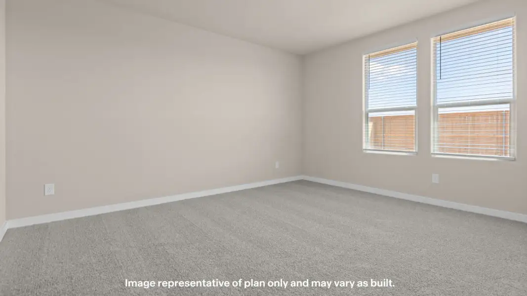 Spacious, unfurnished interior of a new home in Homestead at Parks Bell Ranch, Odessa (Image 14).