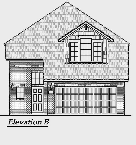Representative rendering of the exterior for the Chicago by Chesmar Homes (Image 6).