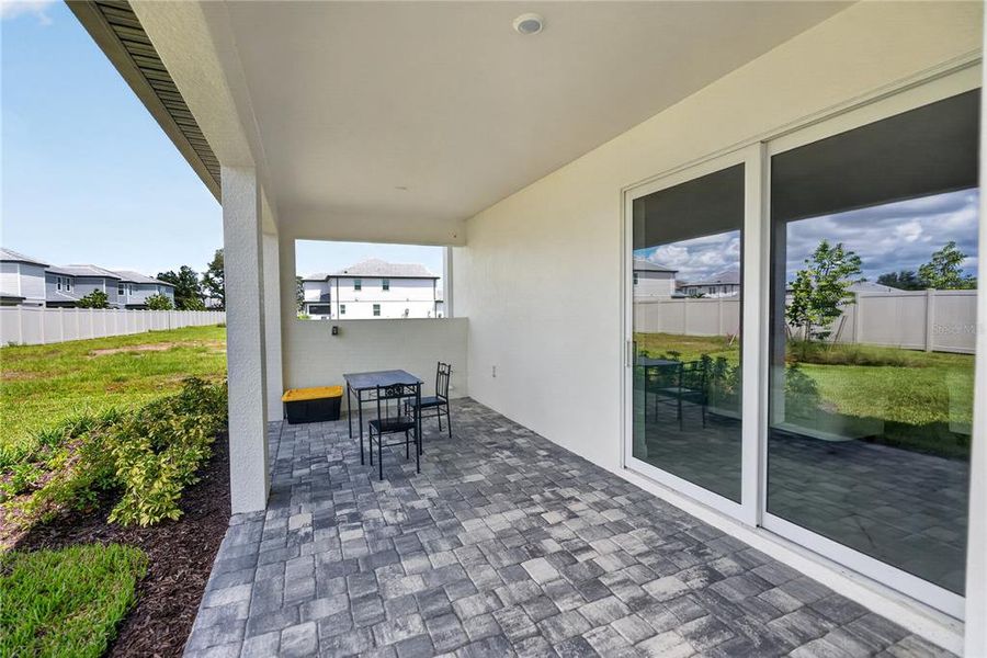 Exterior details and patio area of a home in , Sarasota (Image 32).