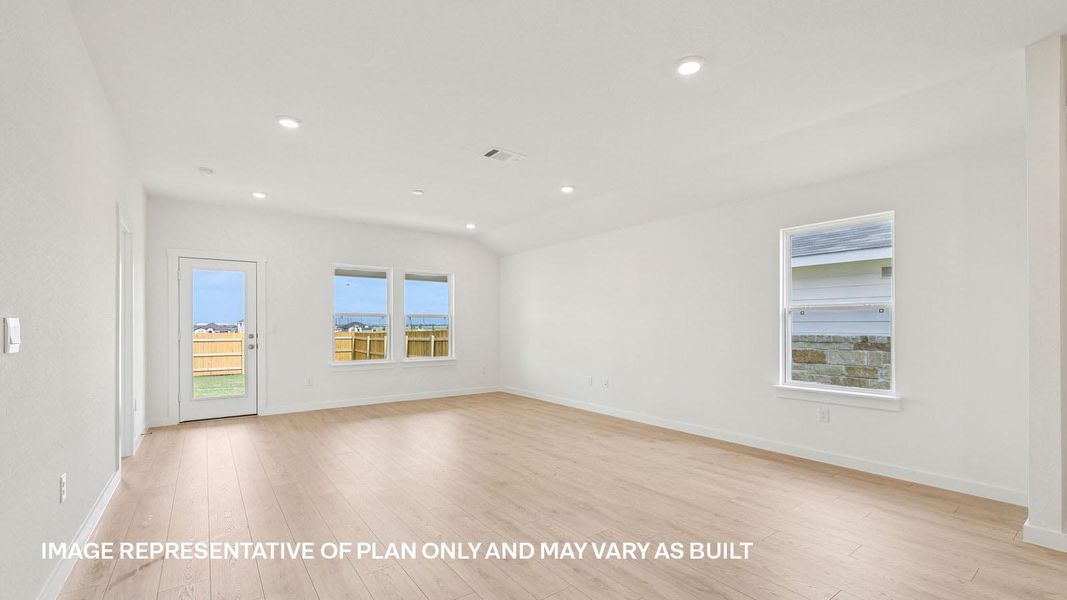 Spacious, unfurnished interior of a new home in Revelry, Del Valle (Image 12).