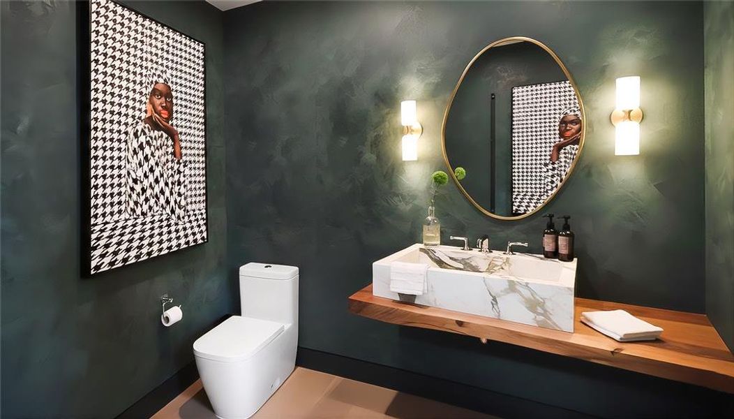 Furnished interior view inside a new home in , Fort Worth (Image 25).