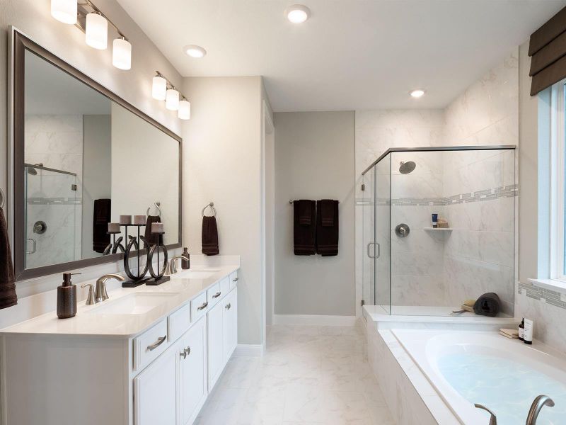 Photo is not of the actual home, but is an inspirational photo of builder’s model home and may depict options, furnishings, and/or decorator features that are not included