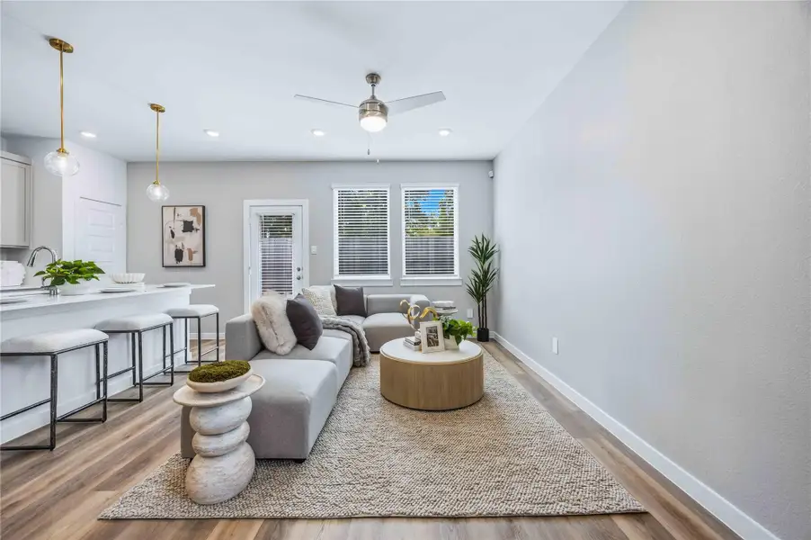 Furnished interior view inside a new home in Pinehaven, Houston (Image 6).